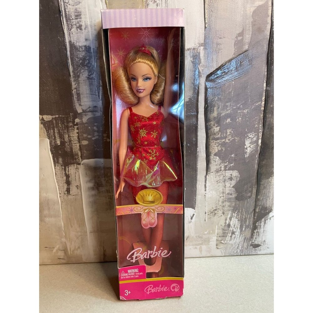 Mattel Holiday Ballerina Barbie New in Box K8914  Canada 2007